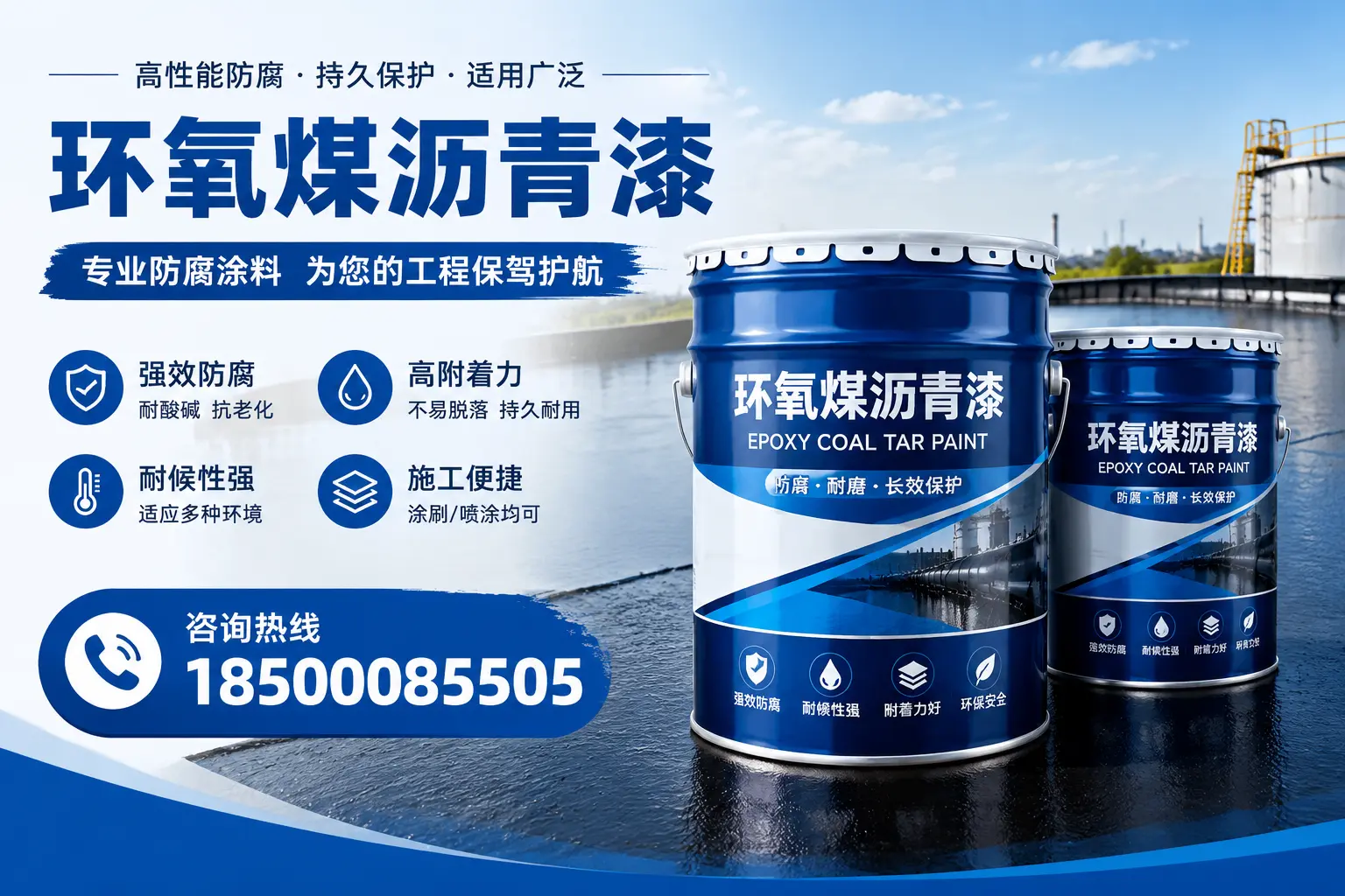 环氧煤沥青漆与其他漆类的比较，济宁用户的选择依据