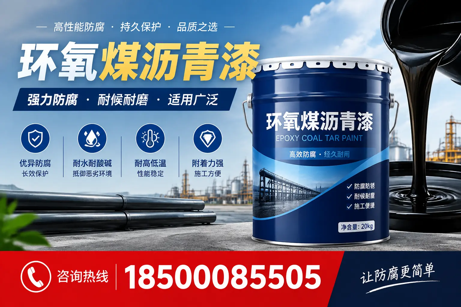 环氧煤沥青漆在不同气候条件下的表现分析，济宁适用性